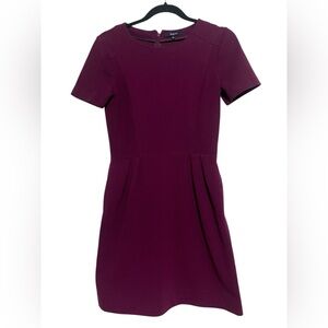 Madewell purple dress size 2 pleated
